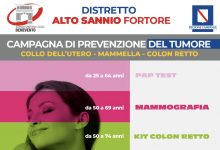 Prevenzione tumori: parte da San Bartolomeo in Galdo l’ambulatorio mobile itinerante