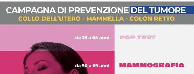 Prevenzione tumori: parte da San Bartolomeo in Galdo l’ambulatorio mobile itinerante