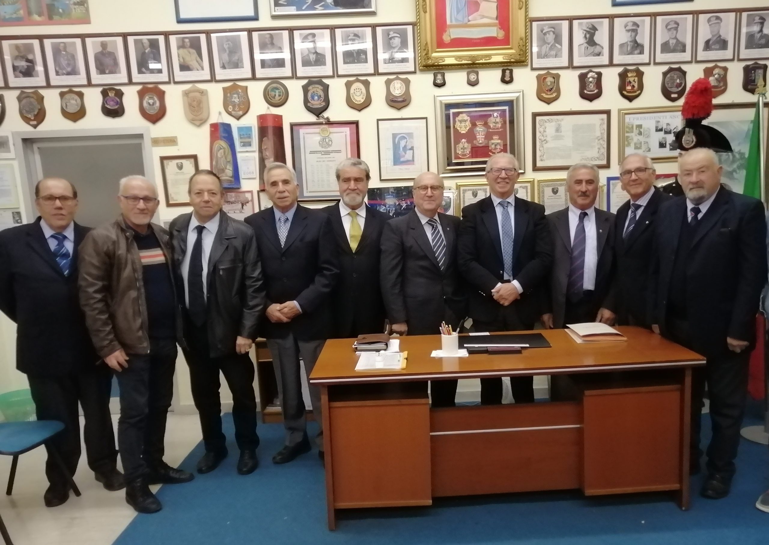 Il Colonnello Elio ADAMO Riconfermato  Presidente dell’Associazione Nazionale Carabinieri di Benevento