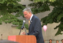 Bill De Blasio ritorna nella sua Sant’Agata De’ Goti