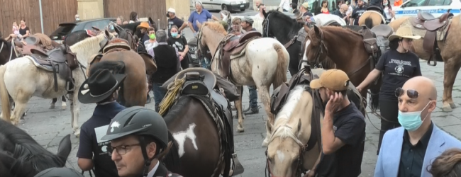 “I giorni dell’Arcangelo” a cavallo sulla via Francigena