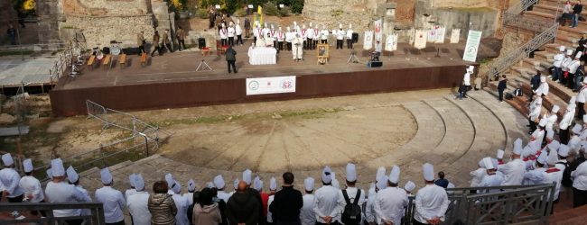 Cibo e arte: al Teatro Romano di Benevento la Festa Regionale del Cuoco