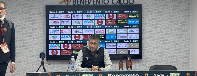 Reggina, Aglietti: “Approccio sbagliato, il Benevento ha dimostrato tutto il suo valore”