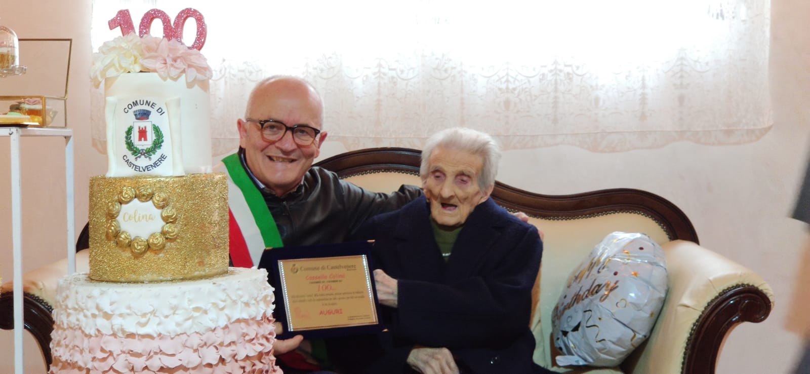 Castelvenere| Il Comune ha festeggiato i 100 anni di “nonna” Nicolina