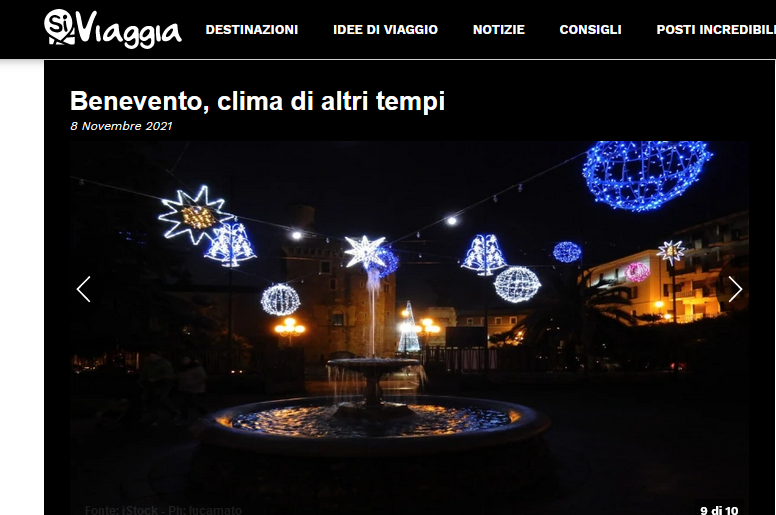 ‘Si viaggia’ lancia il Natale a Benevento. Romano (Confcommercio): ora proposte serie per la citta’