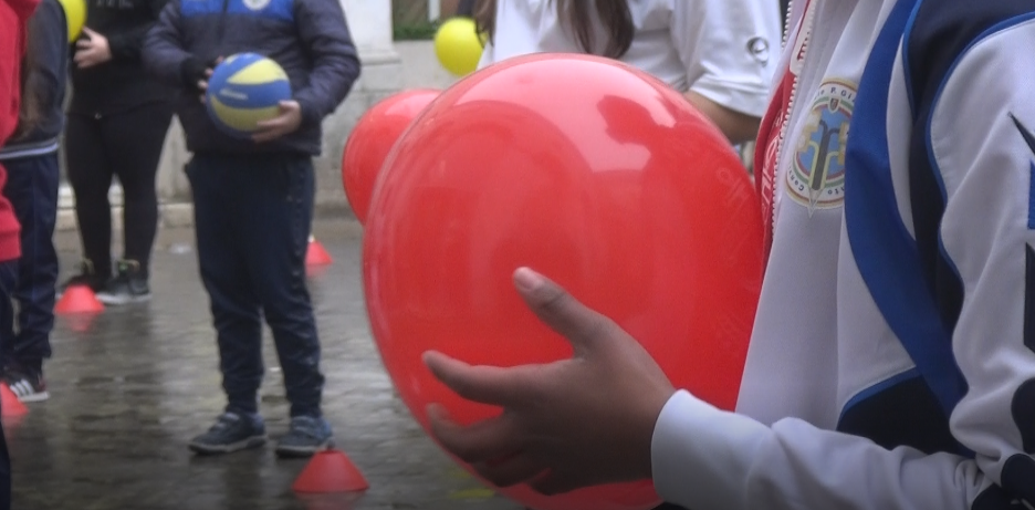 Benevento, al Convitto Nazionale il flash mob di Special Olimpycs