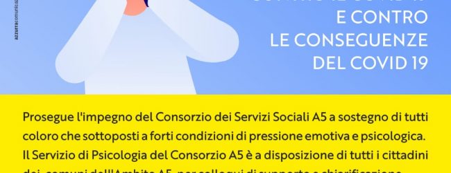 Atripalda|Paura da covid: il supporto psicologico del consorzio riferimento per decine di famiglie De Blasio: “tra i primi in italia, servizio fondamentale per i cittadini”