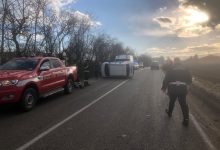 Benevento|Auto si ribalta a San Vitale, paura per due ragazze