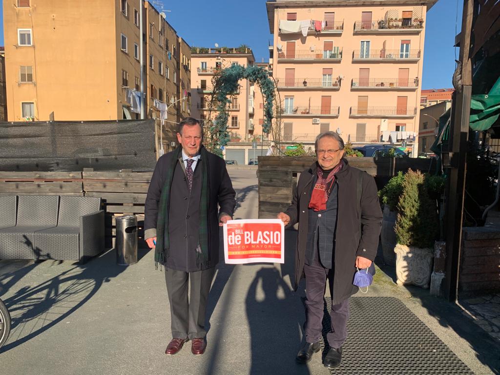 Il Conservatorio Nicola Sala di Benevento presente alla visita di Bill De Blasio