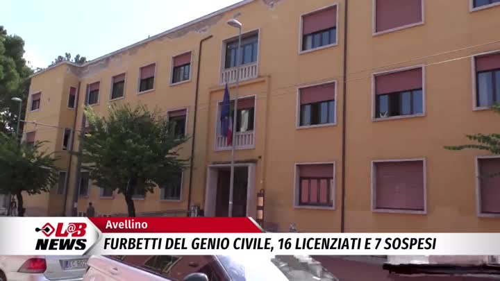 Furbetti del Genio Civile, 16 licenziati e 7 sospesi<span class='video_title_tag'> -Video</span>