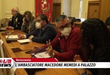 L’amabasciatore macedone Memedi a Palazzo Mosti<span class='video_title_tag'> -Video</span>