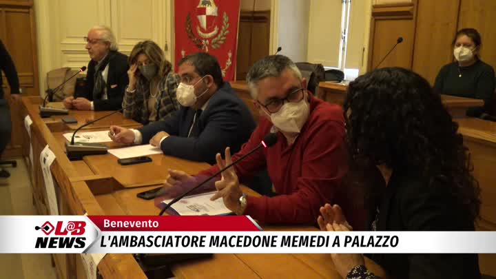 L’amabasciatore macedone Memedi a Palazzo Mosti<span class='video_title_tag'> -Video</span>