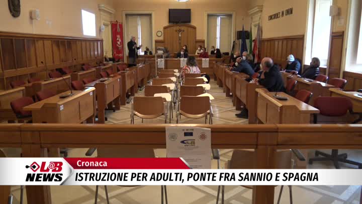 Istruzione per adulti, ponte fra Sannio e Spagna<span class='video_title_tag'> -Video</span>