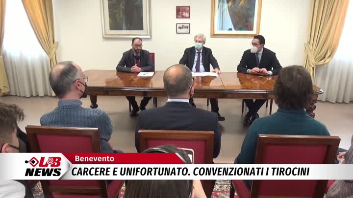 Carcere e Unifortunato, convenzionati i tirocini<span class='video_title_tag'> -Video</span>