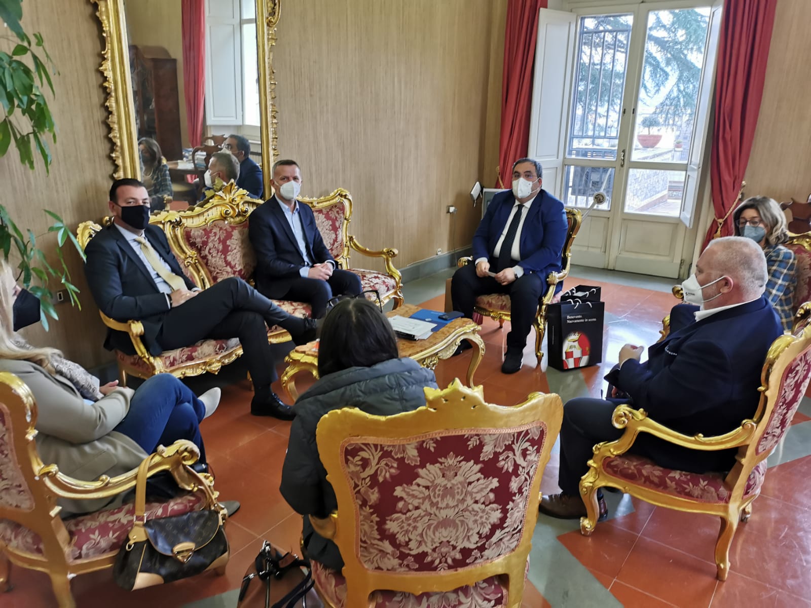 L’Ambasciatore macedone Memedi a Benevento