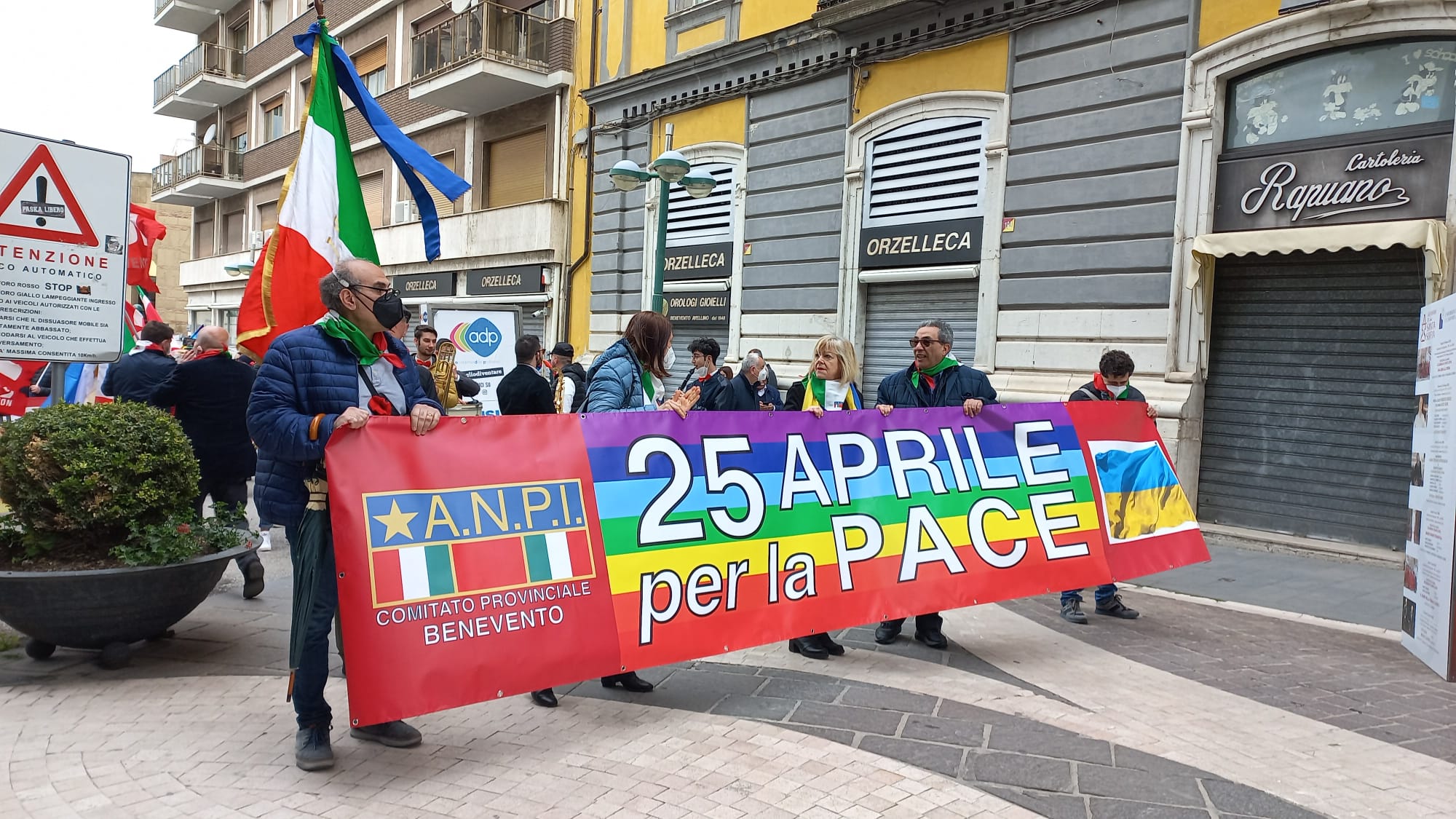 25 Aprile, Ciervo: “l’Anpi lavora per la pace”