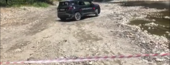 San Leucio del Sannio| Sorpresi con escavatrice e camion nel fiume Sabato,due arresti