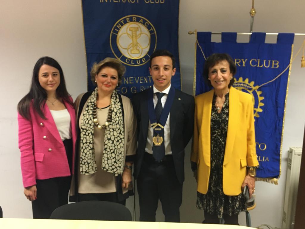 Interact Club Benevento “Liceo Rummo”, nominato il nuovo presidente