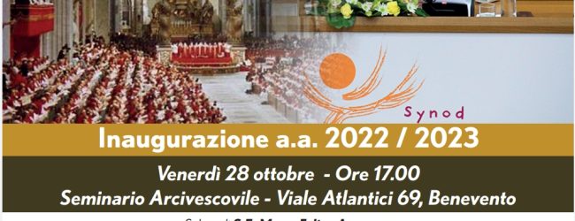 Il 28 ottobre l’inaugurazione dell’anno accademico dell’Istituto Superiore di Scienze Religiose