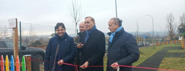 Inaugurato dal sindaco Mastella il nuovo parco giochi a via Vittime di Nassirya