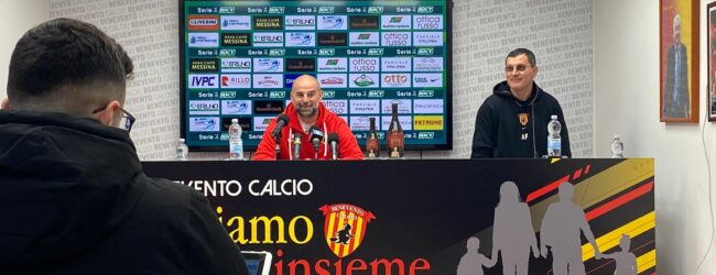 Benevento, Stellone: “Dobbiamo dare continuità, non siamo usciti per niente. Vincere è importante, ma soprattutto non perdere”