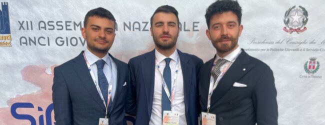 Delegazione di Pietrelcina a Treviso per Assemblea Nazionale Anci Giovani