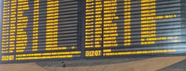 Sciopero Trenitalia, Anzalone (RSU Campania): ottima adesione, ora rilanciare il settore