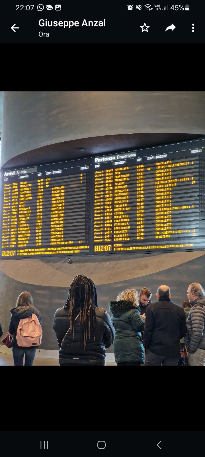 Sciopero Trenitalia, Anzalone (RSU Campania): ottima adesione, ora rilanciare il settore