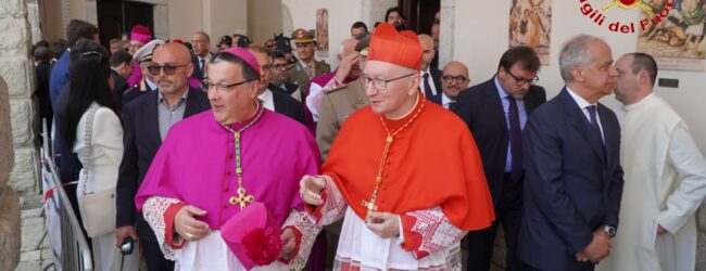 Montevergine| Aperto l’anno Giubilare. Parolin: so che qui sarò sempre ben accolto. Sangiuliano: Santuario tra i pilastri dell’Occidente