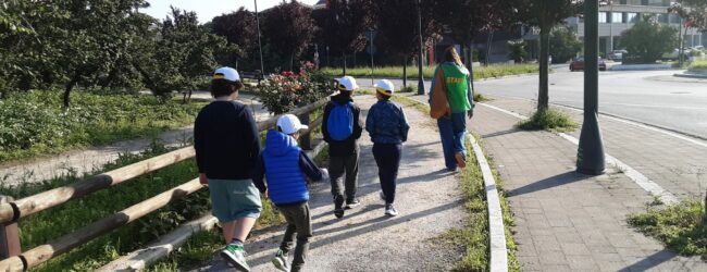 Avellino| Pedibus, il progetto di mobilità alternativa della Uisp convince alunni, genitori e docenti