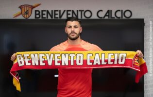 Benevento, risoluzione del contratto per Pastina: “grazie di tutto”