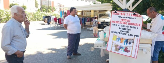 Mercato via Delcogliano,divieto di sosta e chiusura al traffico