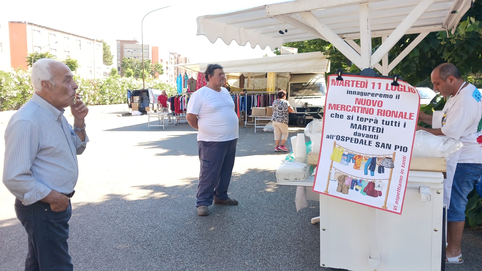 Mercato via Delcogliano,divieto di sosta e chiusura al traffico