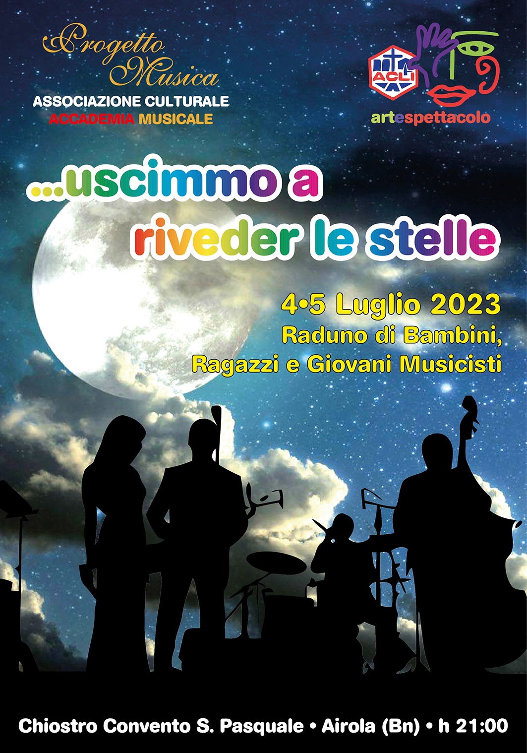 Accademia Progetto Musica: si alza il sipario sull’edizione 2023 ”Uscimmo a riveder le stelle”