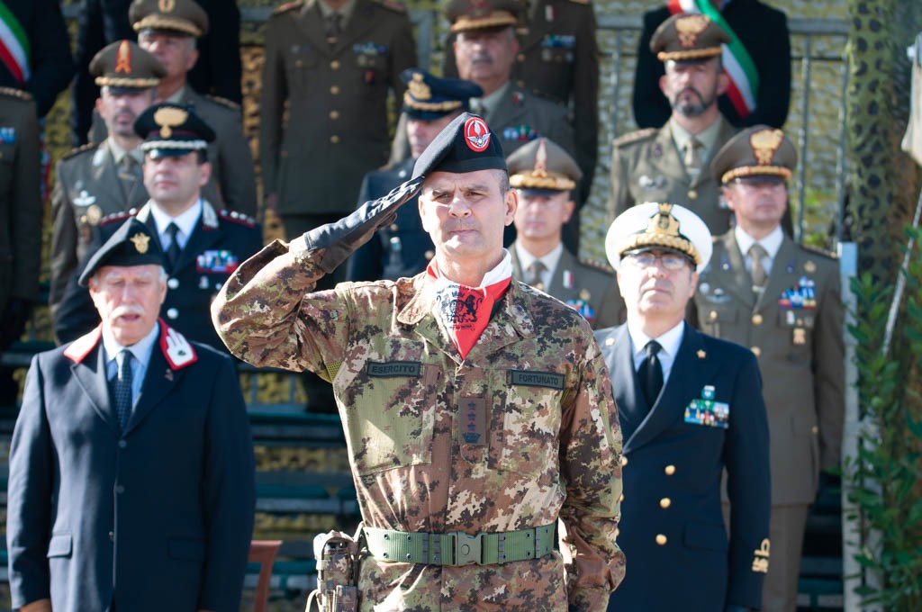 Il Colonnello sannita Eugenio Fortunato al comando del Reggimento Logistico della Brigata Sassari