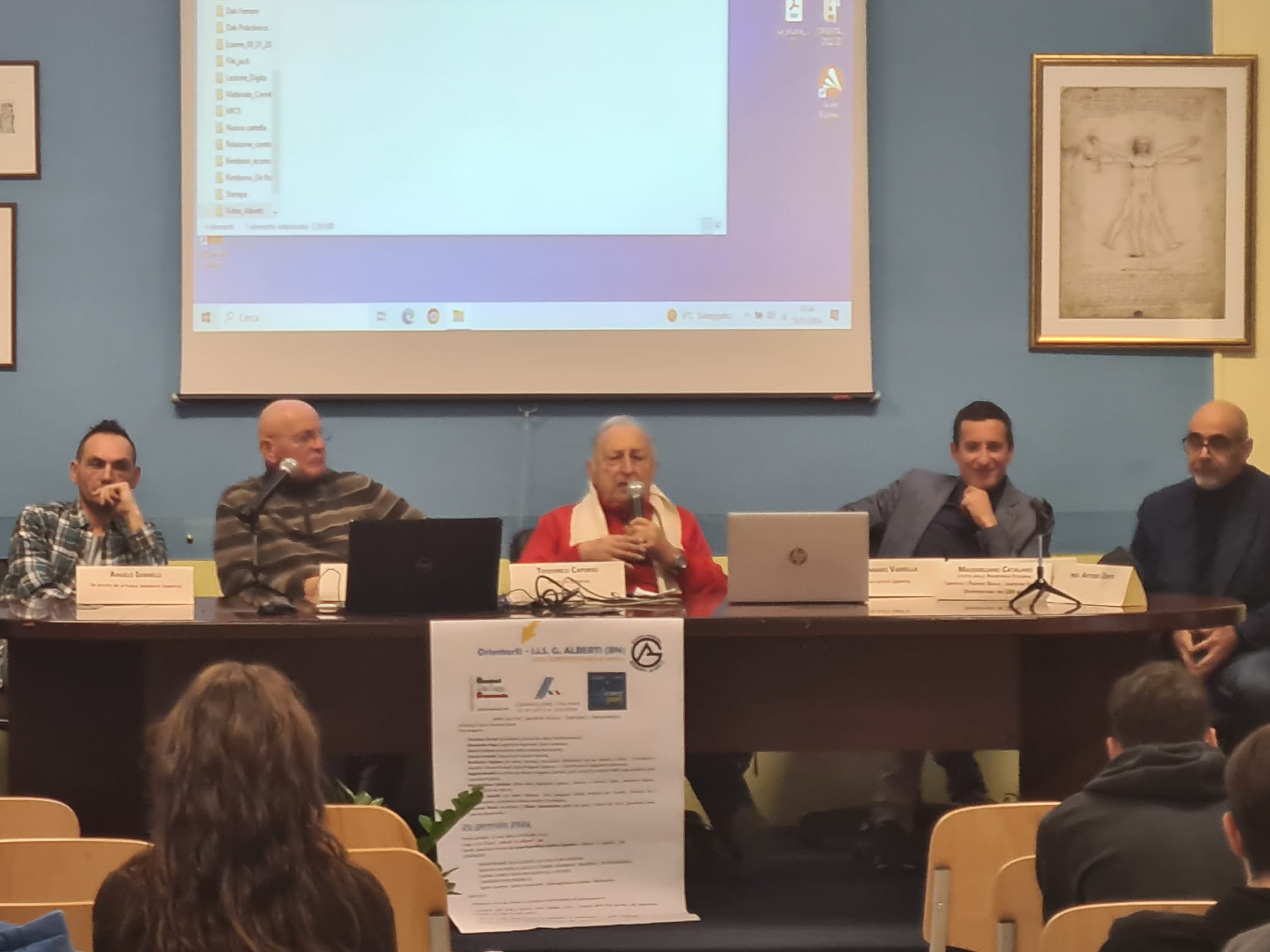 Sport e scuola, gli studenti dell’Istituto Alberti di Benevento incontrano i rappresentanti della Libertas