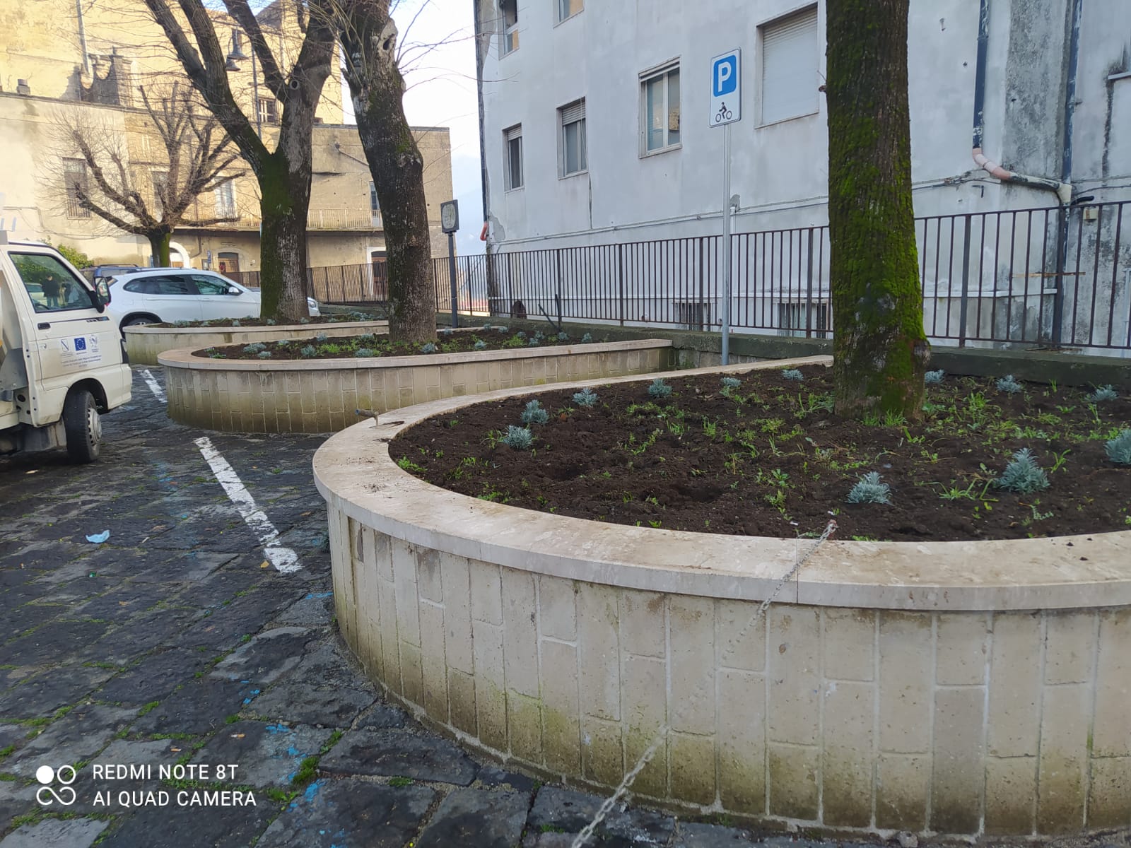 Sant’Agata De’ Goti, atto di inciviltà in piazza “Tiziano Della Ratta”: estirpante piante