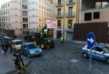 Benevento, la protesta degli agricoltori in città: “Siamo arrivati all’esasperazione”