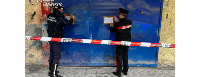 Benevento, autocarrozzeria priva di autorizzazioni: scattano i sigilli. Denunciato il titolare