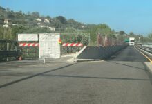 Lavori sul viadotto Pantano della Telesina, il cantiere sarà rimosso il 26 luglio