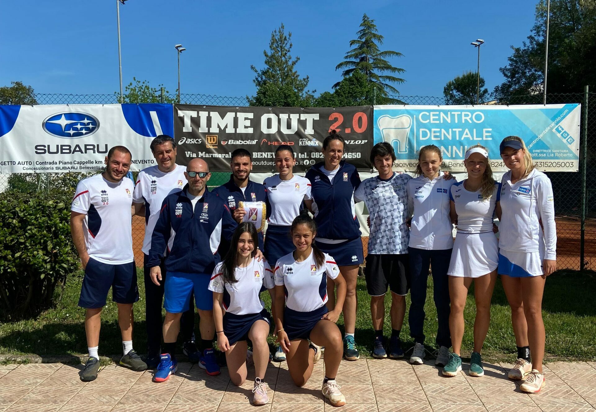 Pareggio nell’esordio casalingo di tennis del CT San Giorgio del Sannio