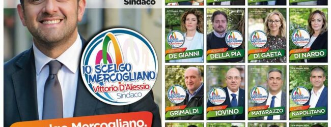 Io scelgo Mercogliano, ecco i 16 candidati con D’Alessio