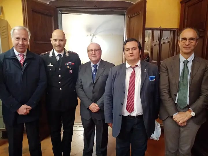 Il Vice Presidente dell’Associazione Guerra di Liberazione di Arpaise a Benevento alla Cerimonia della Festa dei Cavalieri in onore di San Giorgio Martire