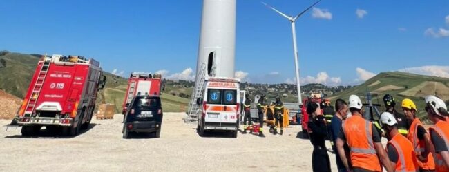 Operaio di 33 anni muore nel trapanese precipitando da una pala eolica. Era originario di Benevento