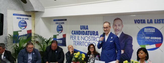 Maurizio Bocchino, candidato sindaco San Giorgio Protagonista: assicureremo una condotta fatta di rispetto, educazione e professionalità.