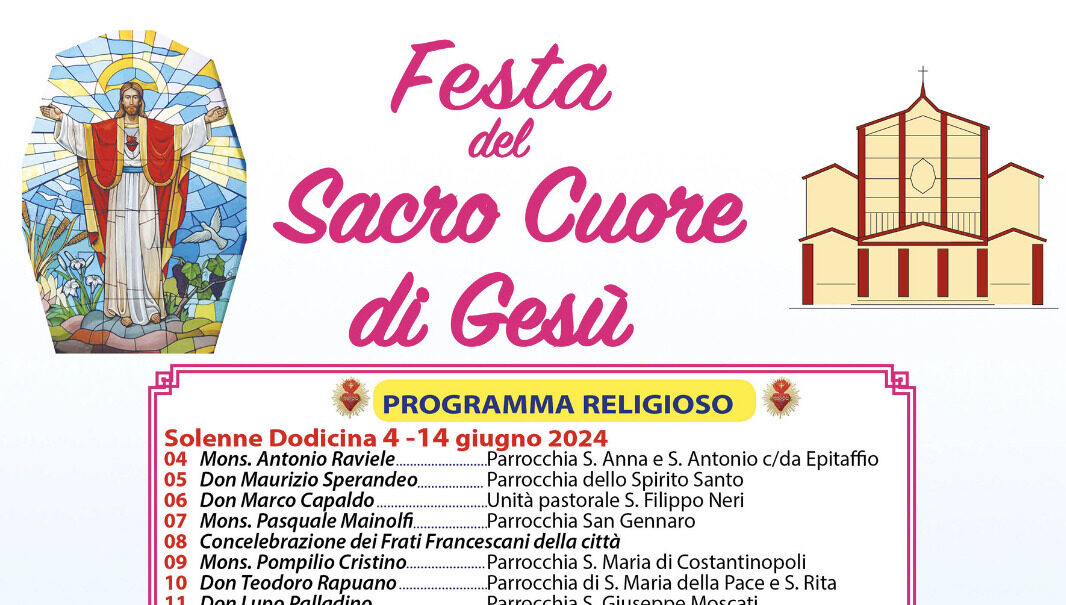 La festa del Sacro Cuore di Gesù: a Benevento momento di preghiera e devozione