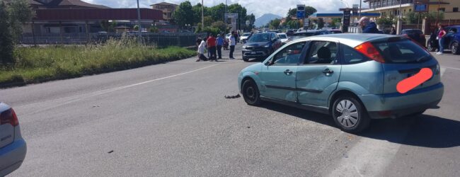 Incidente a San Giorgio del Sannio: coinvolta un’auto e una moto