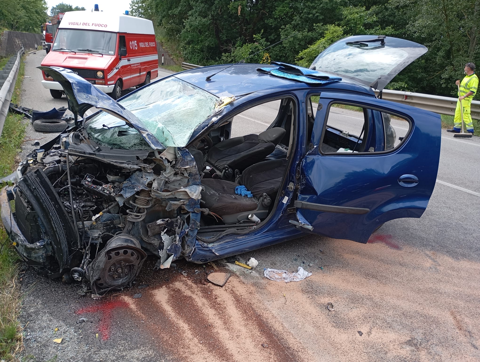 Due incidenti sulle strade sannite: in ospedale un 16enne e un 69enne