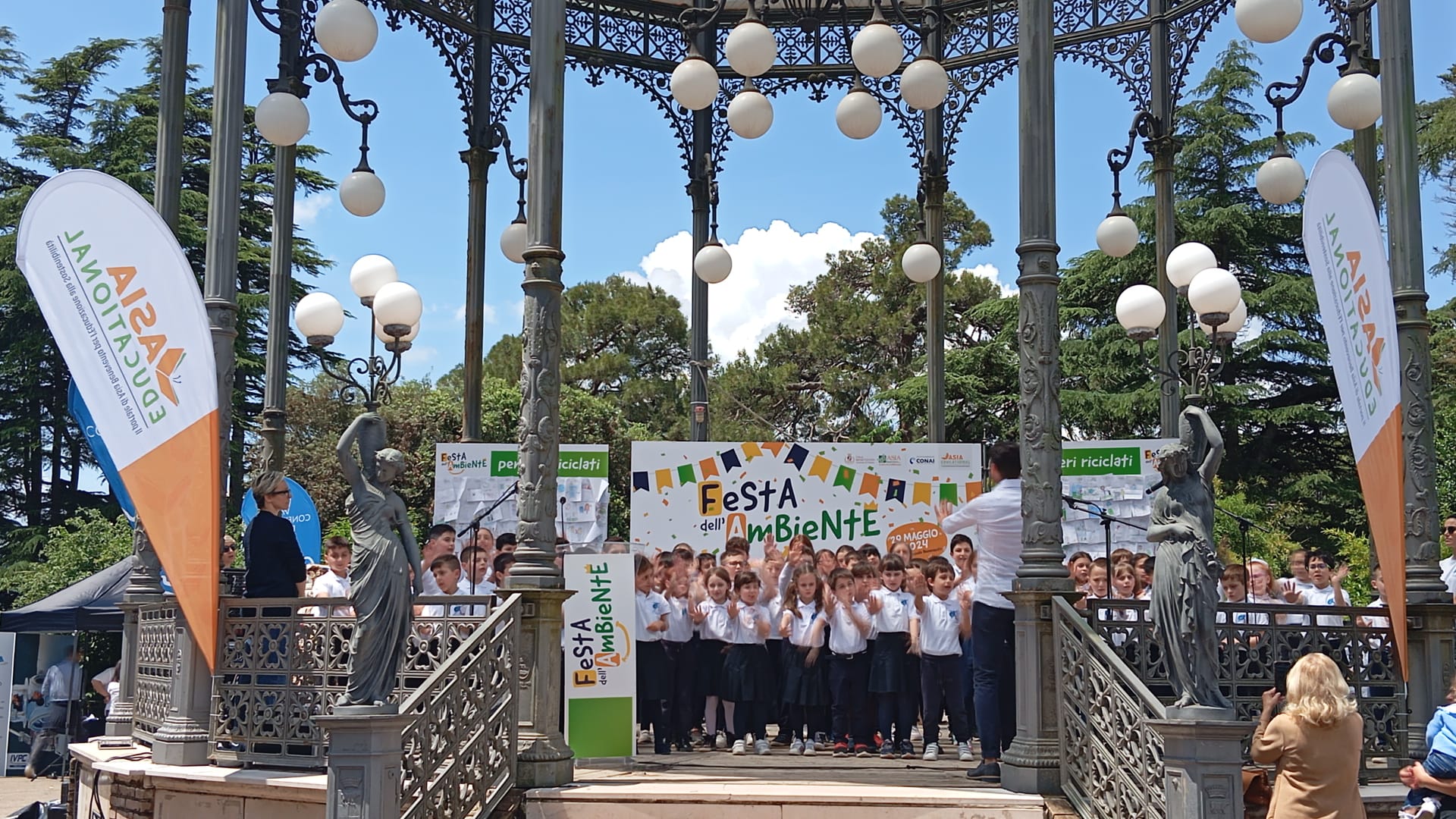 Successo per la terza edizione de ‘La Festa dell’Ambiente’ nella Villa comunale