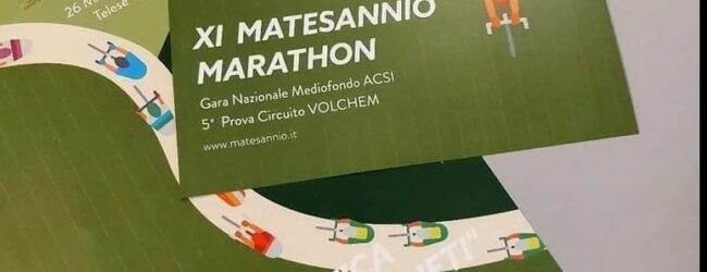 Matesannio Marathon, l’undicesima edizione sarà presentata venerdì a Telese Terme